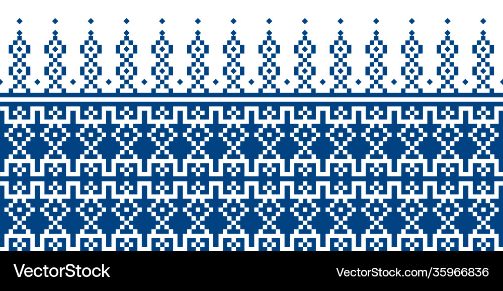 Seamless fabric pattern repeating design Seamless fabric pattern repeating design vector image