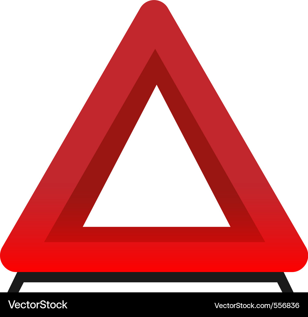 Security Triangle Concept Vector Image