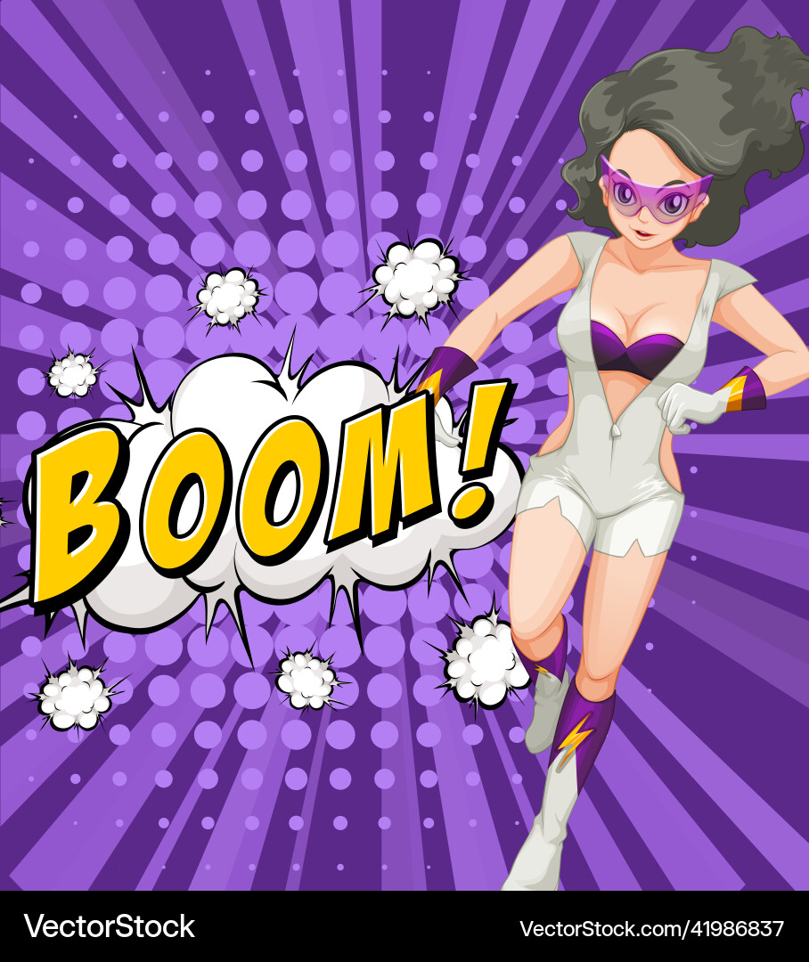 Abbreviation and facial expression retro comic Abbreviation and facial expression retro comic vector image