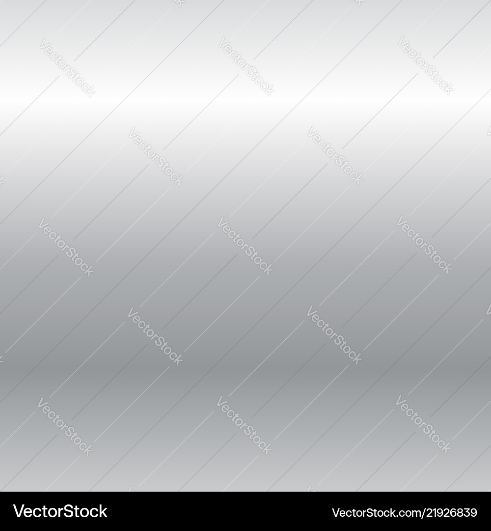 Silver Metallic Gradient Texture vector image