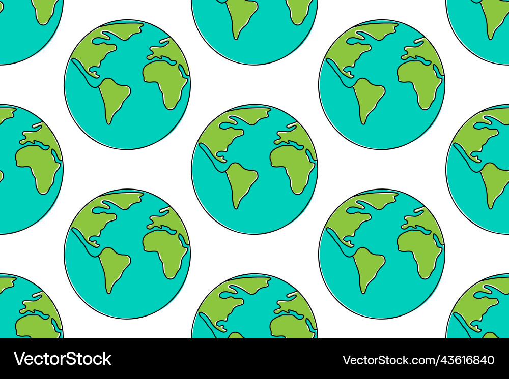 Seamless pattern background with stylized single Seamless pattern background with stylized single vector image