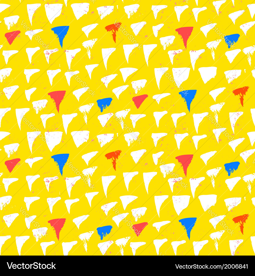 Bright Triangle Pattern Vector Image