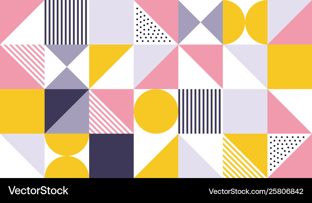 Geometric pattern abstract color design Geometric pattern abstract color design vector image