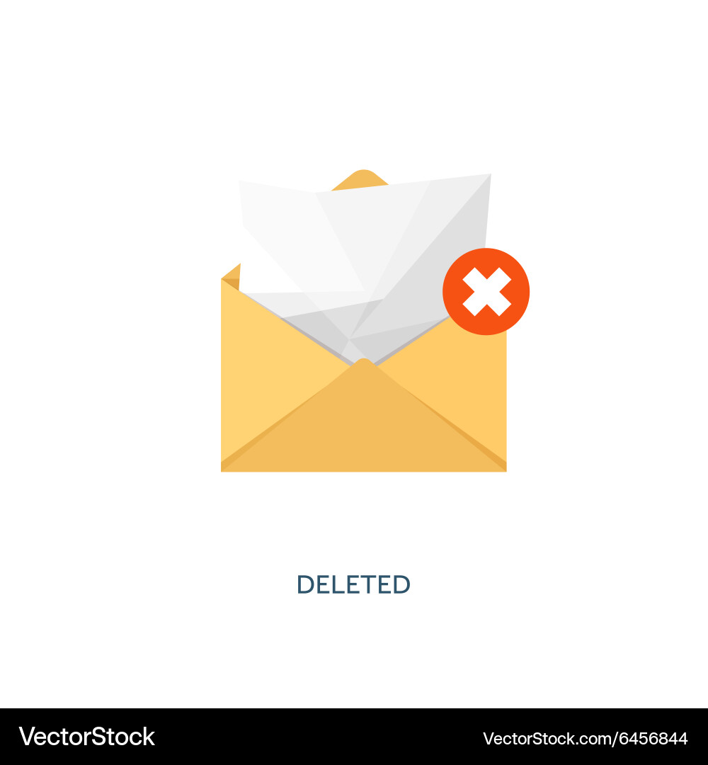 Envelope icon letter email Royalty Free Vector Image