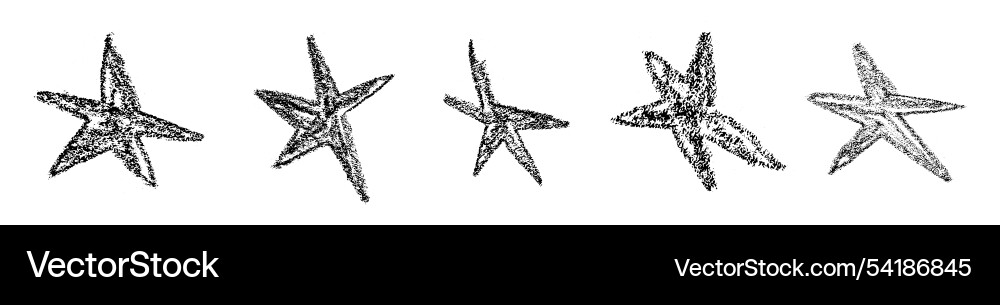 Spiky star scribble with irregular pointy shape Spiky star scribble with irregular pointy shape vector image
