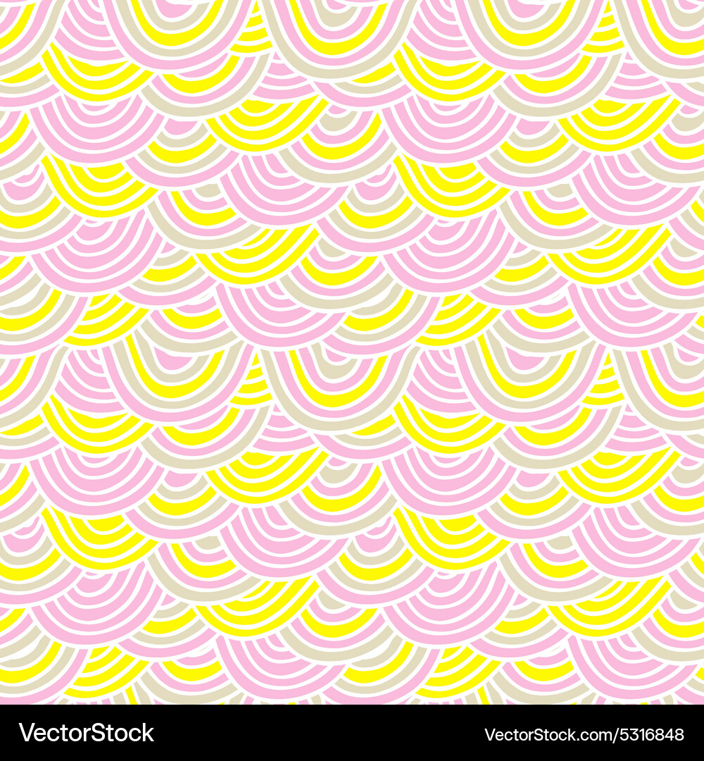 Abstract Wave Pattern Vector Image