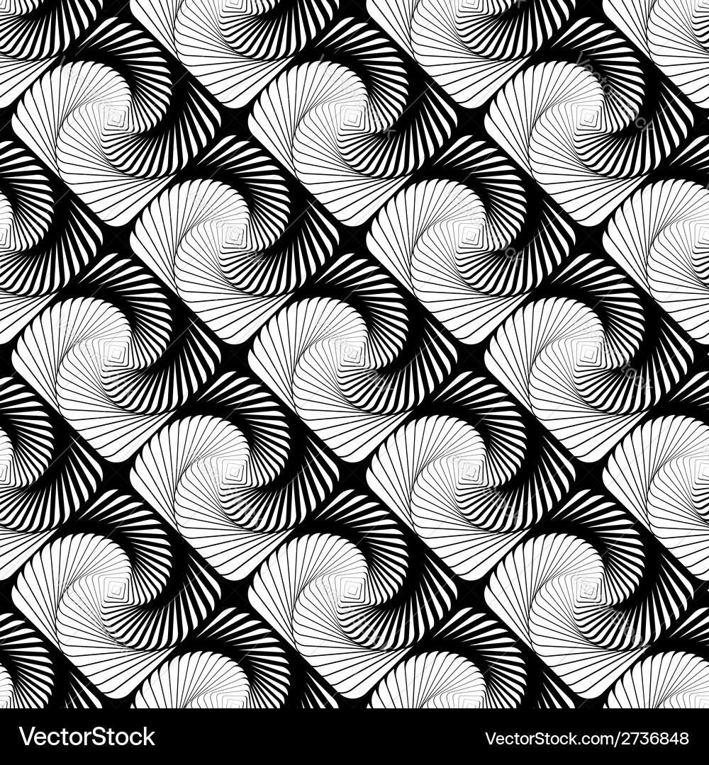 Design seamless vortex movement strip pattern Vector Image