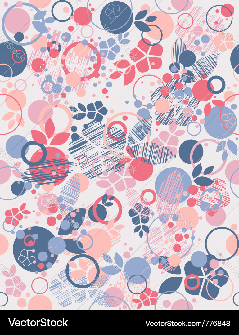 Floral Seamless Pattern Vector Image