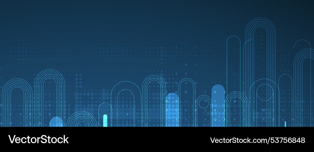 Navigating the complexities of big data Navigating the complexities of big data vector image