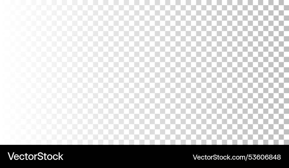 White gradient backdrop on transparency grid Vector Image