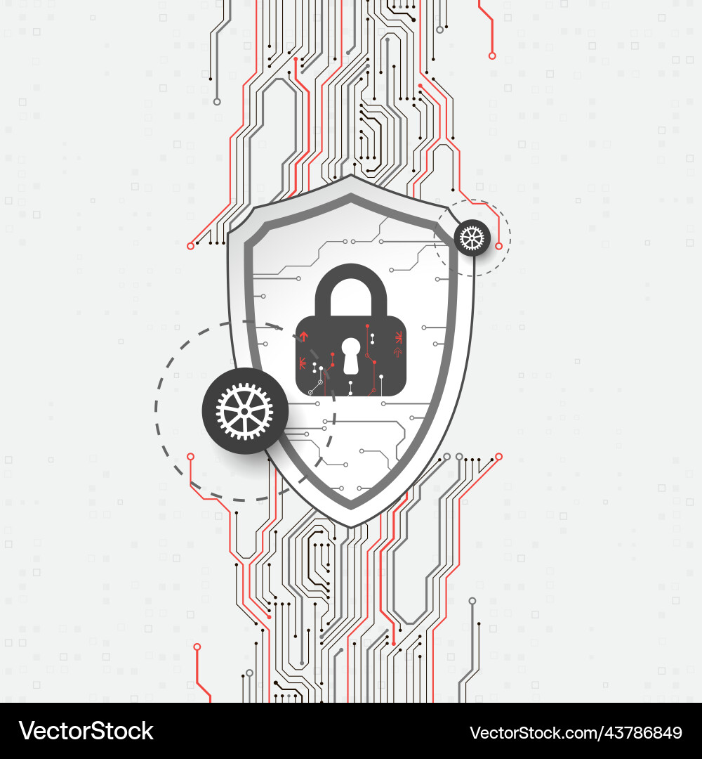 Technological abstract background on the topic Technological abstract background on the topic vector image