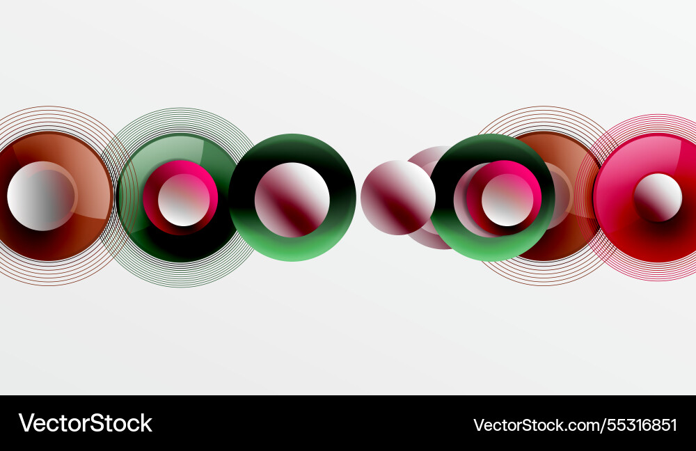 Abstract composition of overlapping circles Abstract composition of overlapping circles Vector Image
