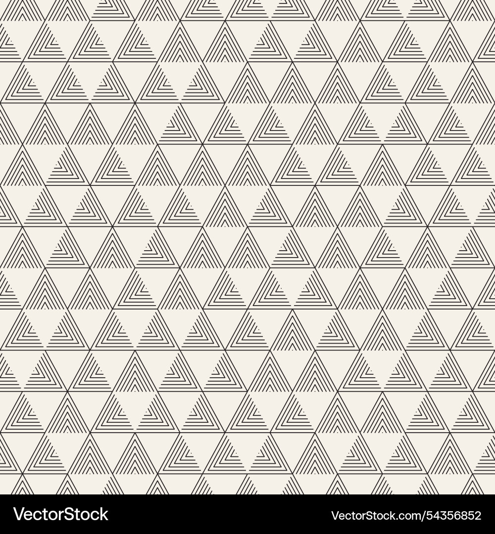 Seamless pattern repeating geometric elements Vector Image