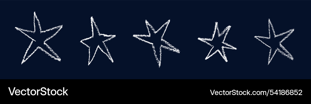 Spiky star scribble with irregular pointy shape Spiky star scribble with irregular pointy shape vector image