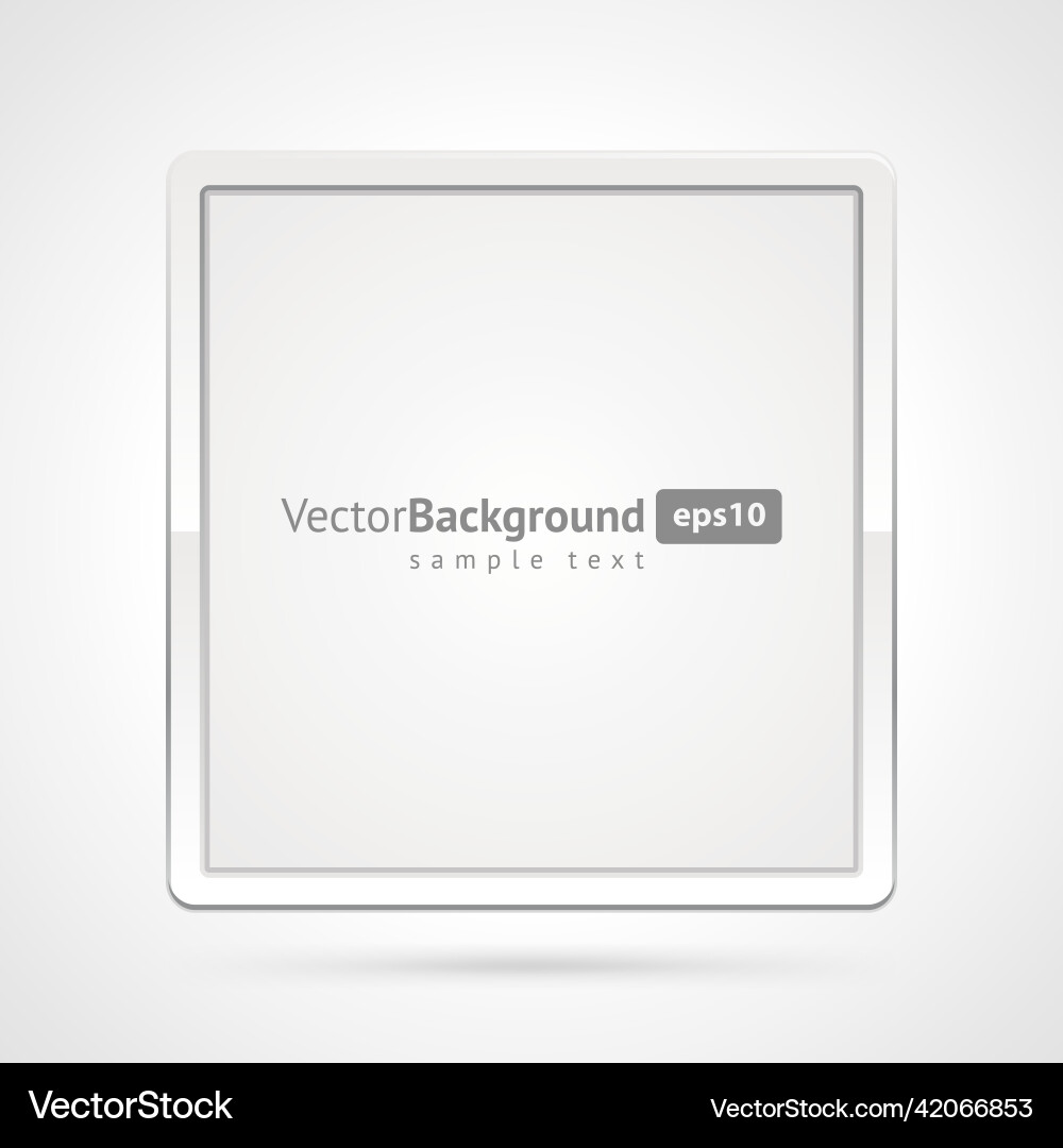 Realistic tablet device square white frame display Realistic tablet device square white frame display vector image