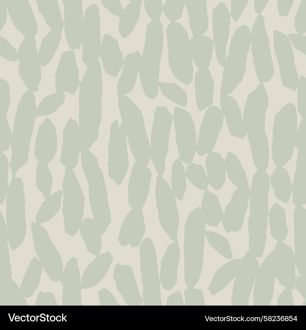 Abstract Leafy Repeat Pattern Vector Image