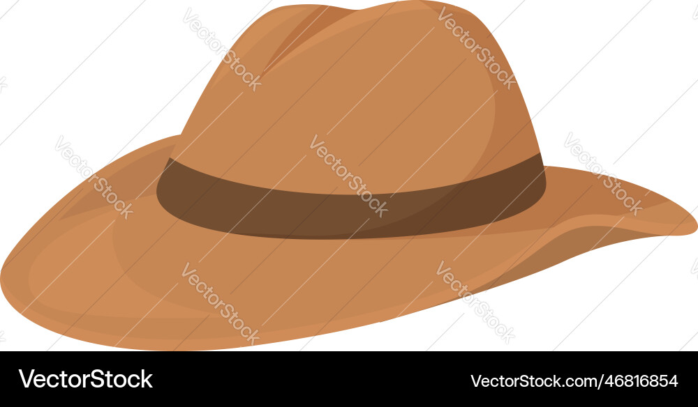 Rodeo cowboy hat icon cartoon western Rodeo cowboy hat icon cartoon western vector image