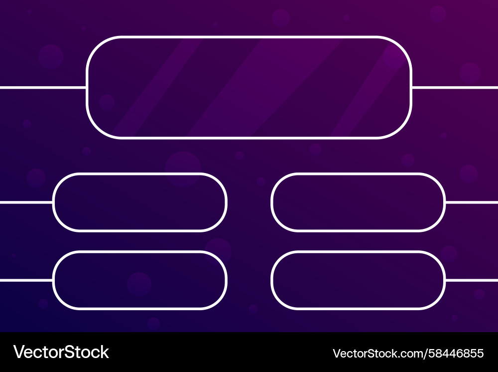 Quiz Question Interface - Game Menu Vector Image