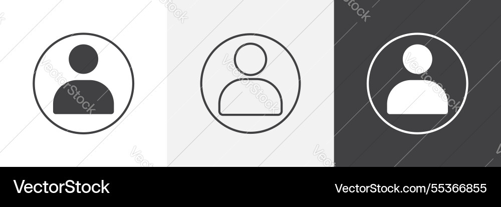 User icons collection graphic designs for ui User icons collection graphic designs for ui vector image