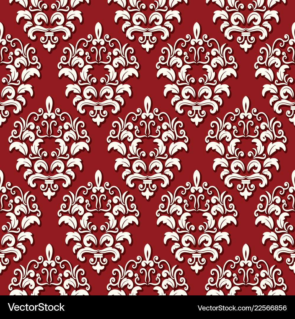Damask Vintage nahtlose Muster Hintergrund Damask Vintage nahtlose Muster Hintergrund vektorbild
