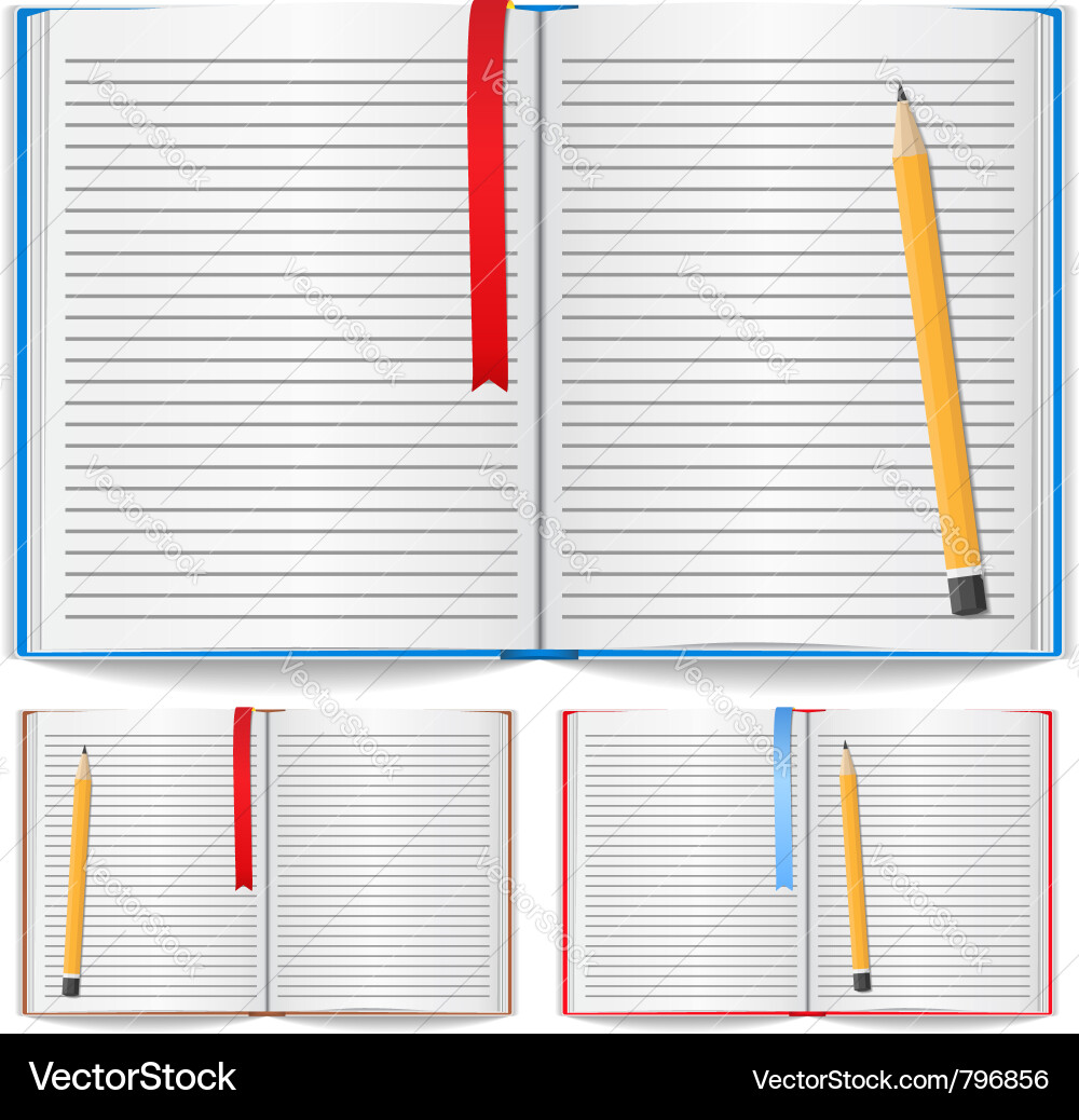 Notebook Vector Image