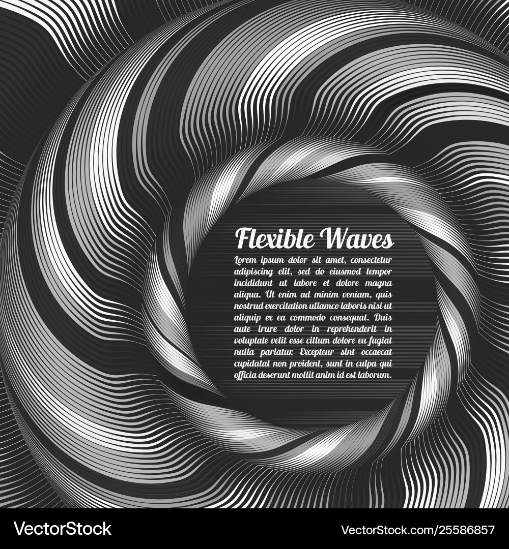 Abstract background waved lines Abstract background waved lines vector image