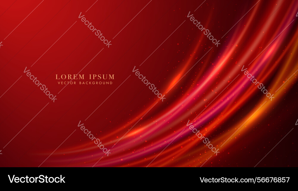 Abstract light effect glowing flowing curve lines Abstract light effect glowing flowing curve lines vector image