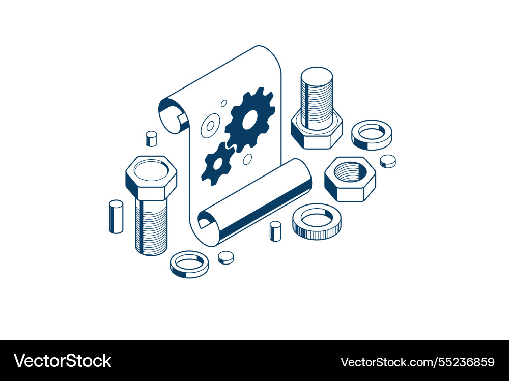 User manual and guideline concept technics User manual and guideline concept technics vector image