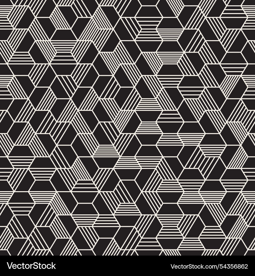 Geometric Repeating Pattern Vector Image