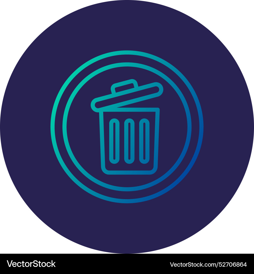 Garbage icon Vector Image