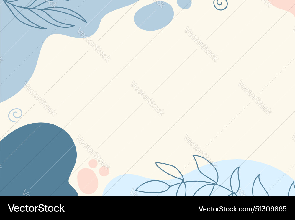 Colorful Abstract Shape Pattern Vector Image