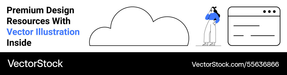 Cloud storage concept with a modern web interface Cloud storage concept with a modern web interface Vector Image