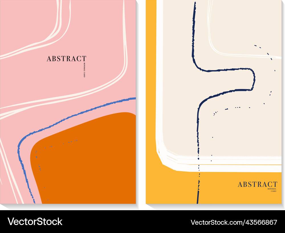 Abstract design minimal modern geometric lines Abstract design minimal modern geometric lines vector image