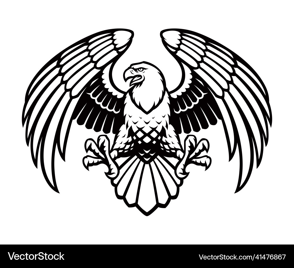 Eagle mascot Royalty Free Vector Image - VectorStock