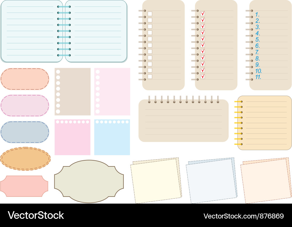 Scrapbook elements Vector Image
