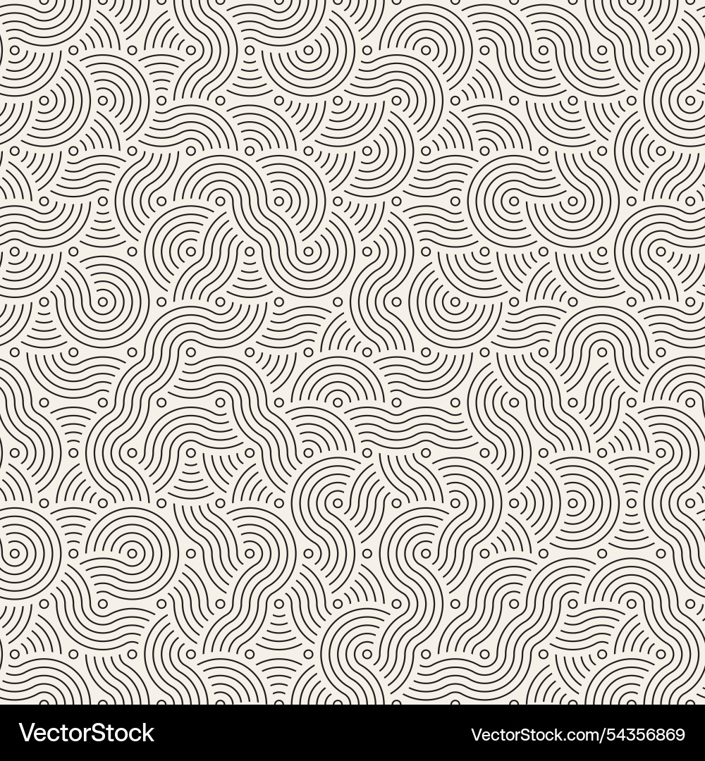 Seamless pattern repeating geometric elements Seamless pattern repeating geometric elements Vector Image