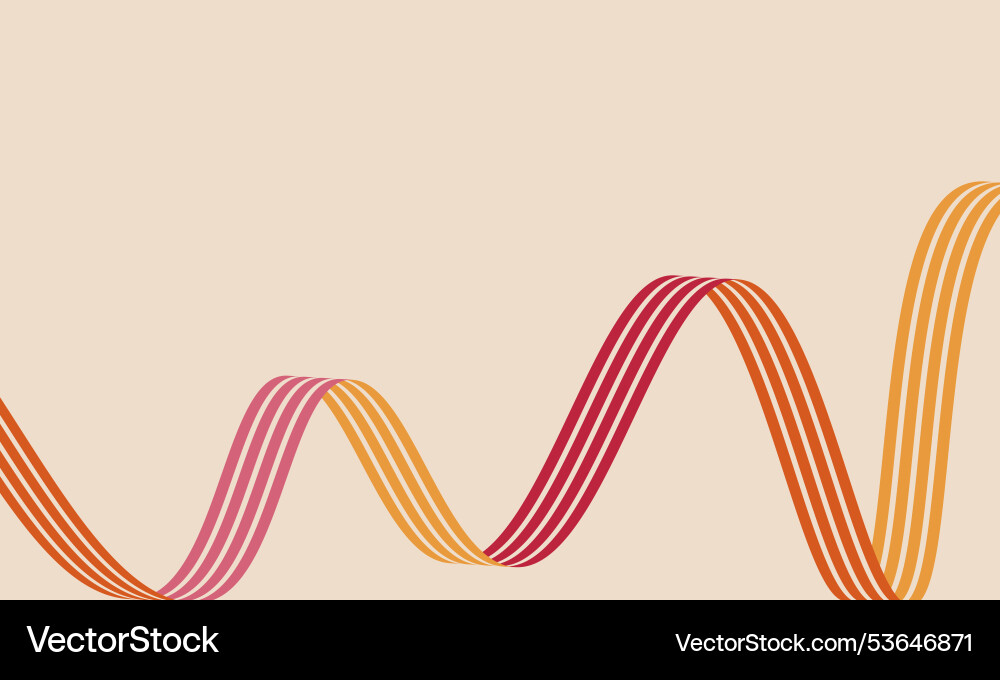 Abstract retro background with colored stripes Abstract retro background with colored stripes vector image