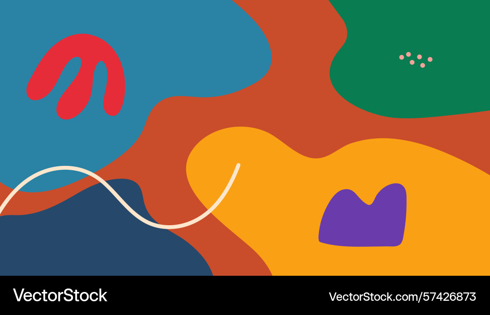 Funky blob shape abstract background Funky blob shape abstract background Vector Image