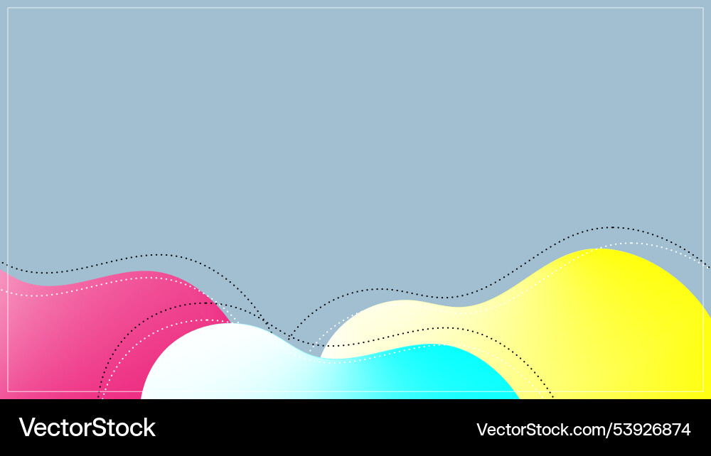 Abstract fluid and dots elements on background Abstract fluid and dots elements on background vector image