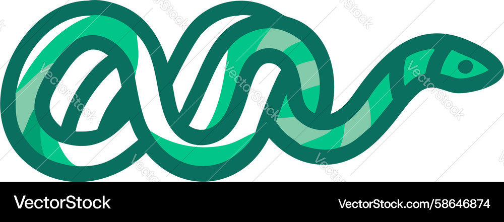Wavy Line Pattern Vector Image