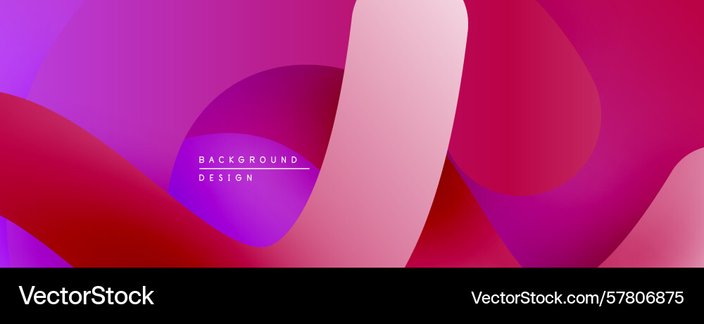 Abstract gradients flowing shapes create dynamic Abstract gradients flowing shapes create dynamic Vector Image