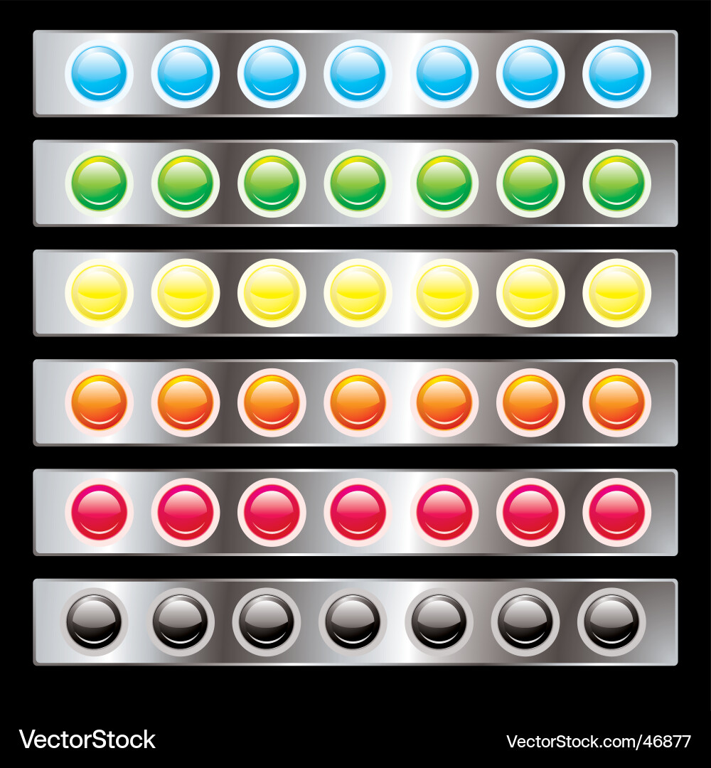 Light interface Vector Image