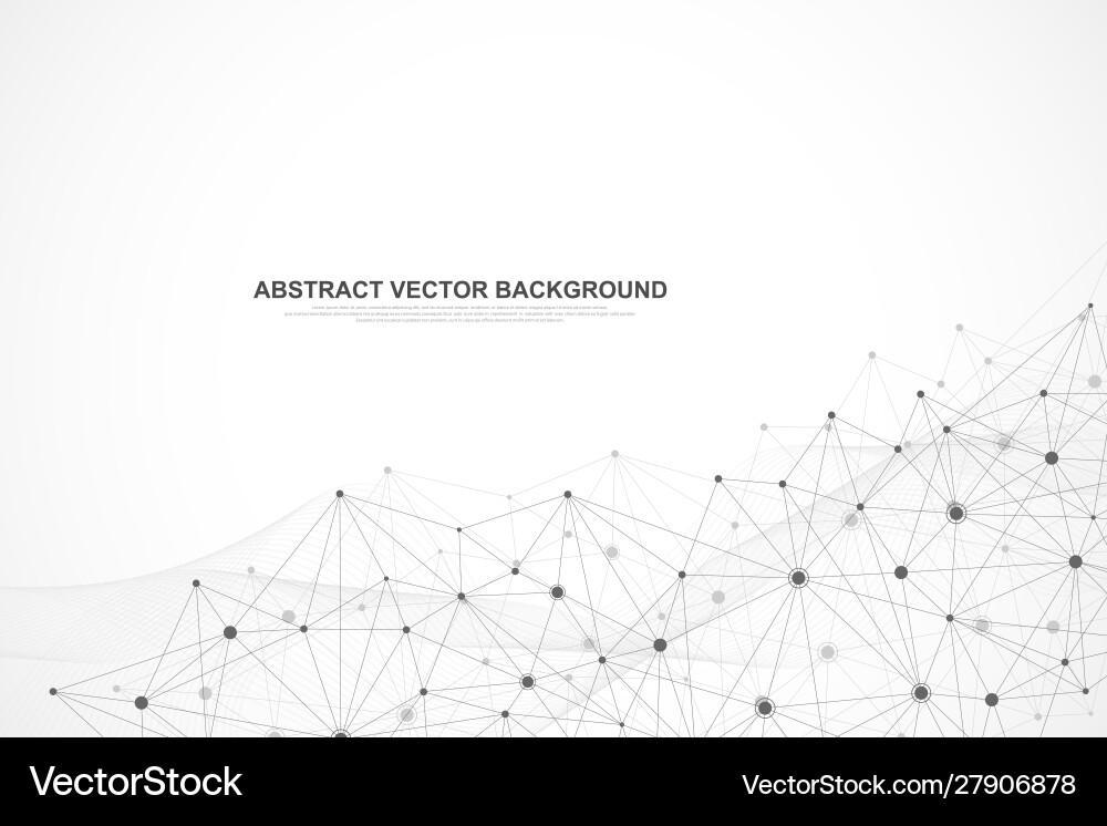 Abstract plexus background with connected lines Abstract plexus background with connected lines vector image