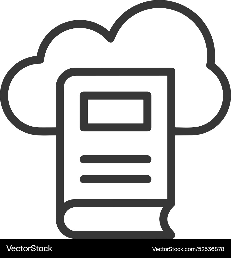 Cloud storage icon symbol image of the hosting Cloud storage icon symbol image of the hosting vector image