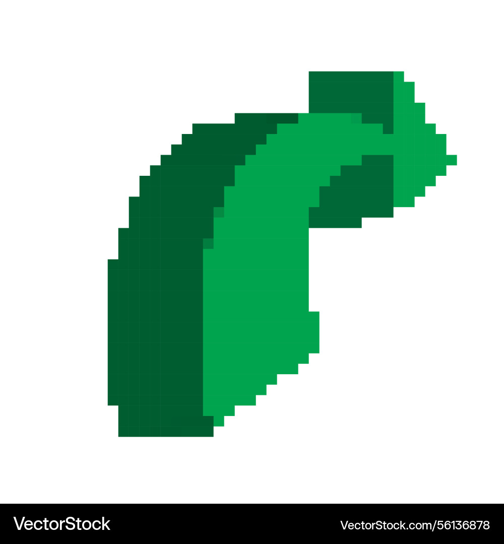 Pixel Pfeilsymbol 8 Bit Computing Zeiger retro Pixel Pfeilsymbol 8 Bit Computing Zeiger retro vektorbild