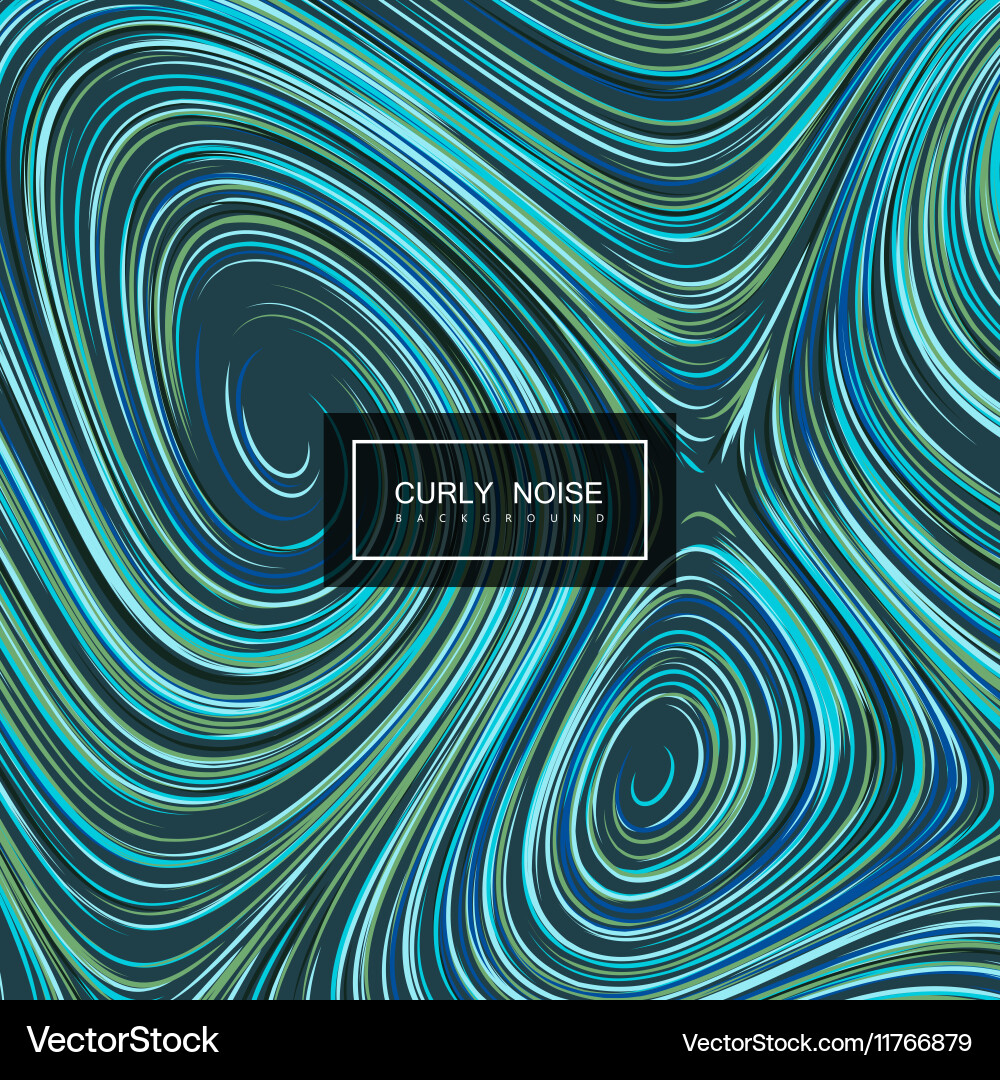 Abstract Curl Background vector image