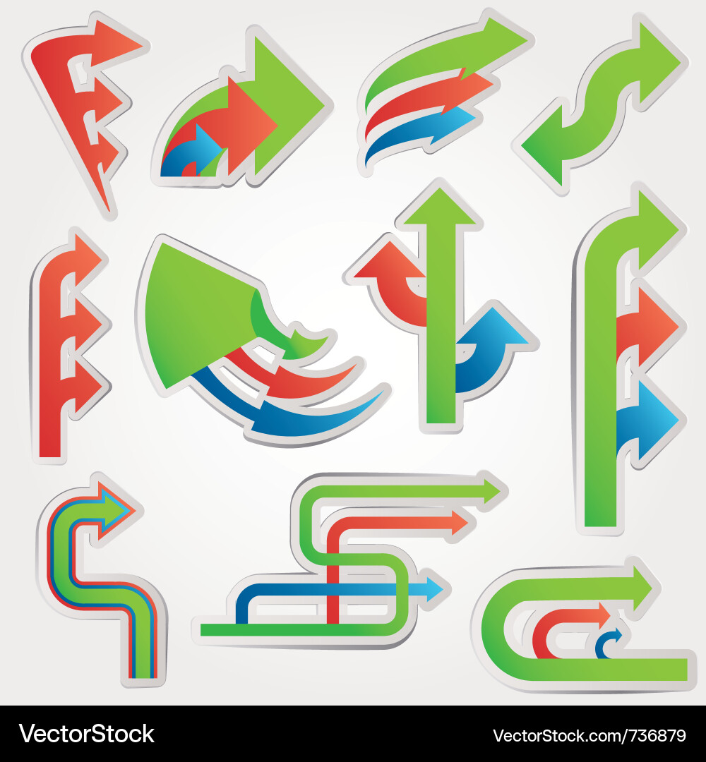 Abstract design elements Vector Image