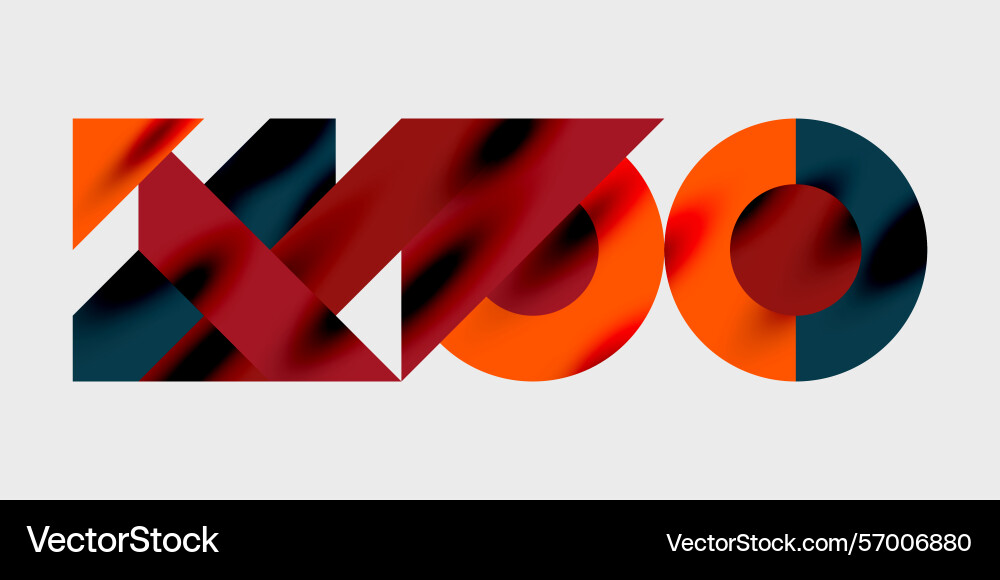 Abstract graphic design features layered shapes Abstract graphic design features layered shapes Vector Image