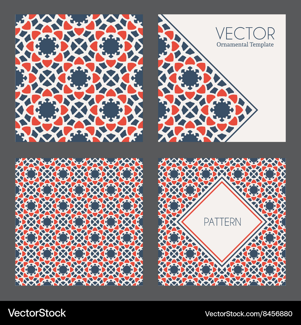 Geometric patterns Vector Image