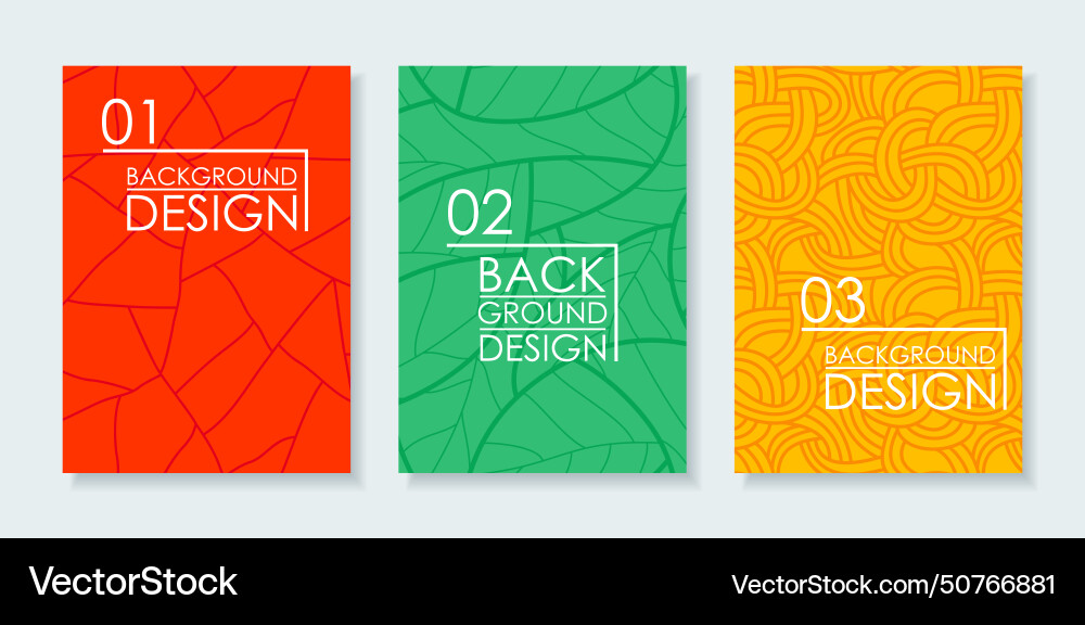 Brochure design layout with place for your data Brochure design layout with place for your data vector image